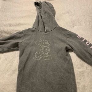 Gap Disney Mickey little girls sweatshirt dress
